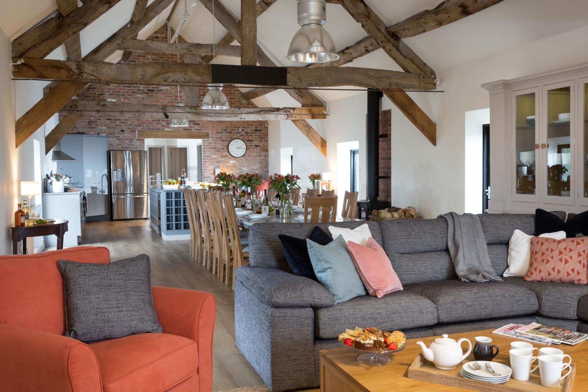 The Barn At Plas Ashpool Sleeps 8 Llandyrnog Kültér fotó