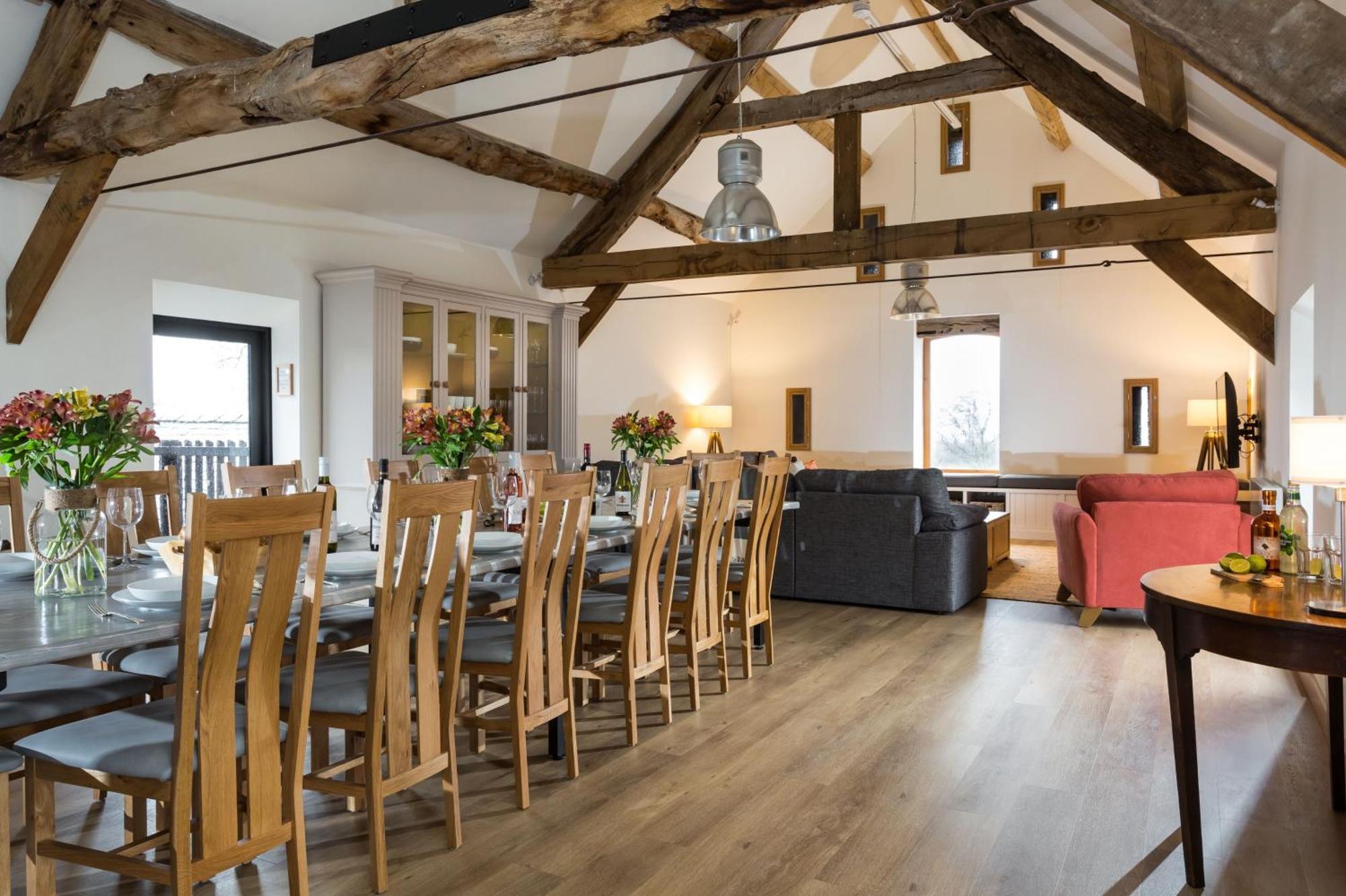 The Barn At Plas Ashpool Sleeps 8 Llandyrnog Kültér fotó
